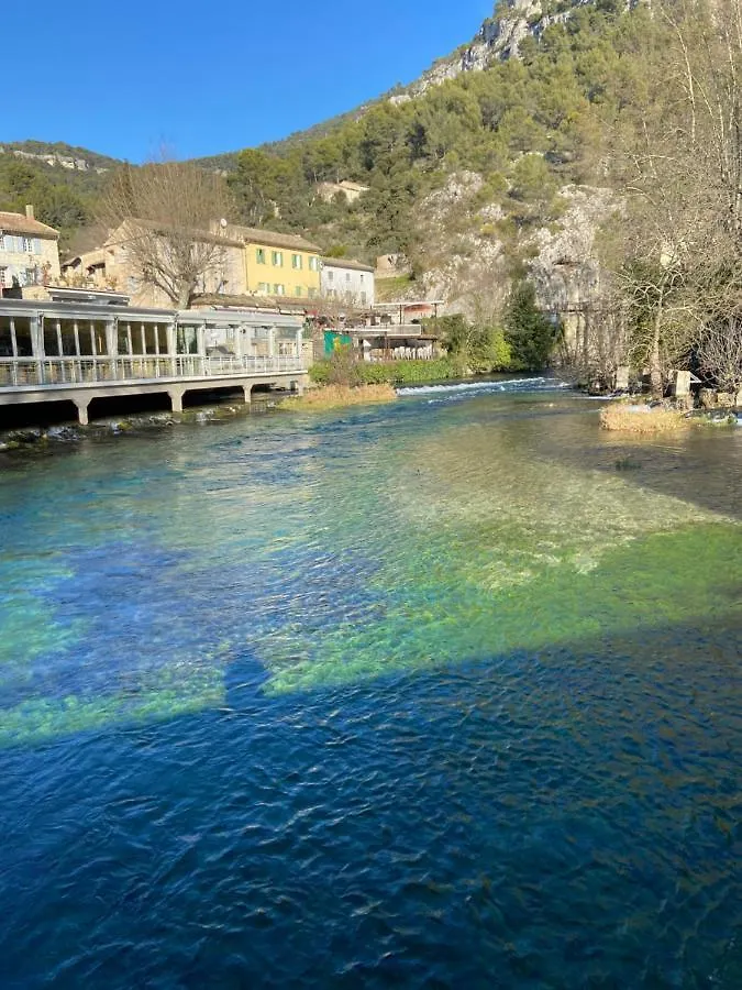 Séjour chez l'habitant Chambre vue sur La Sorgue Fontaine-de-Vaucluse